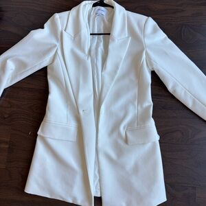 Nine West White Blazer